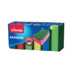 Sponge VILEDA Rainbow 173141 6pcs TI6440266 Vileda