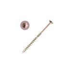 Construction screw with countersunk head Torx T30 6x200mm 100pcs TI6693293 DEN BRAVEN