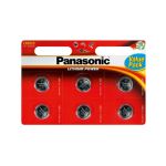 Battery CR2025 PANASONIC lithium 6pcs / blister TI4270307 Panasonic