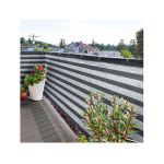 Balcony screen W1157-SGR white-grey 5x0.9m TI6439045 