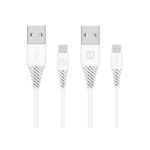 Cable SWISSTEN 71504402 USB/USB-C 3.1 1.5m White (longer connector 9mm) TI8899814 SWISSTEN