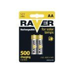 Battery AA (R6) rechargeable 1,2V/600mAh RAVER solar 2pcs TI4250202 GP