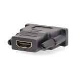 HDMI Adapter | HDMI Output | DVI-D 24+1-Pin Male | Gold Plated | Straight | PVC | Anthracite | 1 pcs | Window Box NECVBW34912AT Nedis
