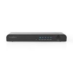 HDMI Switch | 5 port(s) | 5x HDMI Input | 1x HDMI Output | 4K@60Hz | 18 Gbps | Remote controlled | Metal | Anthracite NEVSWI3475AT Nedis