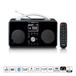 Internet DAB+/FM radio with Bluetooth Remote Control and rechargable battery NEPIR-645BK Lenco
