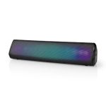 Bluetooth® Speaker | Maximum battery play time: 6 hrs | Table Design | 18 W | Stereo | Built-in microphone | Linkable | Black NESPBT2006BK Nedis