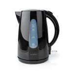 Electric Kettle | 1.7 l | Plastic | Black | Rotatable 360 degrees | Concealed heating element | Strix® controller | Boil-dry protection NEKAWK130EBK Nedis