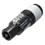 NAC3FXXB-W-S locking AC mains cable connector NENTR-NAC3FXXBWS Neutrik