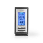 Weather Station | Indoor & Outdoor | Including wireless weather sensor | Weather forecast | Time display | LCD Display | Alarm clock function NEWEST201GY Nedis