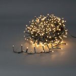 Christmas Lights | Compact cluster | 700 LED's | Warm White | 14.00 m | Light effects: 7 | Indoor & Outdoor | Mains Powered NECLCC700 Nedis