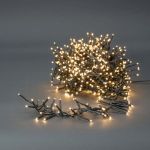 Christmas Lights | Cluster | 576 LED's | Warm White | 4.20 m | Light effects: 7 | Indoor & Outdoor | Mains Powered NECLCS576 Nedis