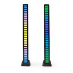 Gaming Light | RGB | Battery Powered | Used for: Desktop / Notebook | Black NEGALDP110BK Nedis