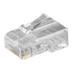 Spina RJ45 per cavo piatto, 8 poli WE50252 Goobay