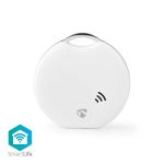 SmartLife Keyfinder | Battery Powered | 1x CR2032 | Batteries included | Bluetooth® version: 4.0 | Battery life up to: 1 year | White | 1 pcs NEBTKF10WT Nedis