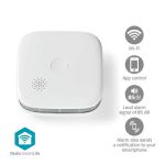 SmartLife Smoke Detector | Wi-Fi | Battery Powered | Sensor life cycle: 10 year | EN 14604 | Max. battery life: 24 Months | 85 dB | White | 1 pcs NEWIFIDS21WT Nedis