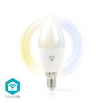 SmartLife LED Bulb | Wi-Fi | E14 | 470 lm | 4.9 W | Warm to Cool White | 2700 - 6500 K | Android / IOS | Candle | 1 pcs NEWIFILRW10E14 Nedis