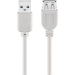 Cavo prolunga USB 2.0 ad alta velocità, grigio WE68716 Goobay