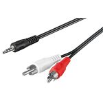 Cavo adattatore audio AUX, da jack 3,5 mm a spina RCA stereo WE50780 Goobay