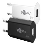 Caricatore USB-A (5 W) bianco WE44950 Goobay