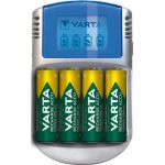 LCD Charger (tipo 57070) incl. 4x AA 2600 mAh WE64758 Varta