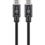 Cavo USB-C, USB 3.2, 60 W, 5 Gbit/s, Power Delivery, 2 m WE66508 Goobay