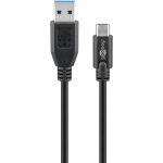 Cavo di ricarica da USB-C a USB A 3.0 con sincronizzazione e ricarica Super Speed WE71221 Goobay