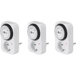Set di 3, timer analogico WE55539 Goobay