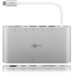 Adattatore multiporta USB-C in alluminio WE62113 Goobay