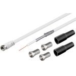 100 dB set di cavi coassiali per antenna WE51626 Goobay