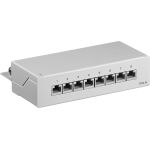 CAT 6 pannello patch mini/desktop, 8 porte (1 U) WE93047 Goobay
