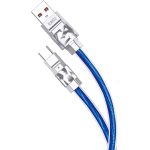 Cavo per alimentazione e sincronizzazione USB Type-C 1m 65W blu KSC-956 F4655 Kakusiga