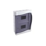 Centralino da incasso 24 moduli con portello semitrasparente EL020 Isildar