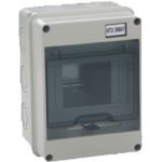 Centralino da Parete 5 moduli con porta trasparente - piccolo EL196 