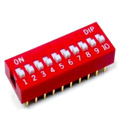 Dip switch 10 vie NOS100719 