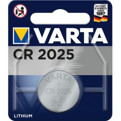 Batteria a bottone al litio 3V CR2025 Varta F1417 Varta