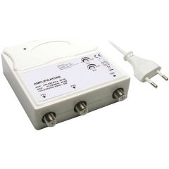 AMPLIFICATORE PER ANTENNE TV DA INTERNO - 1 IN/ 2 OUT FV53741 