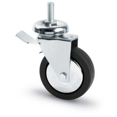 Avo RUOTA GIREVOLE PER MOBILI+FRENO art. 154 bis/b mm.100-perno M12x30 FV13561 Avo