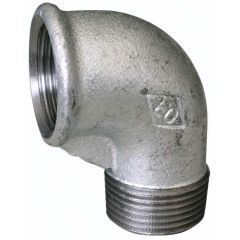 Atusa GOMITO A 90° M/F IN GHISA Figura 92 mis. 1 FV1782 Atusa