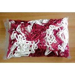 CATENA SEGNALETICA MT.25 col. Bianco/Rosso Ø mm. 8 FV28548 