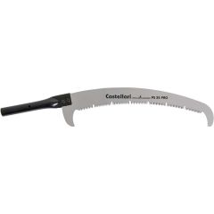 Castellari SEGACCIO CURVO DOPPIA LAMA E DENTE SCARICO PS 35 PRO cm. 35 - attacco aste telescopiche FV56651 Castellari