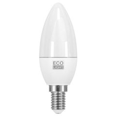 Ecolight LAMPADA A LED CANDELA E14 luce calda 6 W FV44137 EcoLight