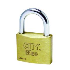 Iseo LUCCHETTO DI SICUREZZA CITY Arco standard mm. 50 chiave unica FV30642 Iseo