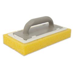 FRATTAZZO PER PULIZIA cm. 29x14x4 h col. Giallo (tipo tagliato) FV40098 