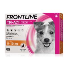 Frontline ANTIPARASSITARIO TRI-ACT    per cani 5÷10 kg. (cf. 3 pipette) FV37103 Frontline