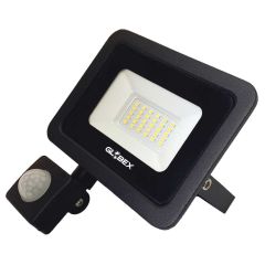 Globex PROIETTORE A LED CON SENSORE 20W 4000K FV50231 Globex