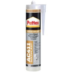Henkel SILICONE ACRILICO PATTEX PER LEGNO E PARQUET AC411 ml. 300 - Mogano FV51317 Henkel