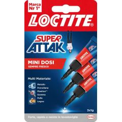 Henkel COLLA SUPER ATTAK MINI DOSI 3x1 gr. FV55793 Henkel