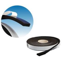 PARAFREDDO IN GOMMA mt. 10 mm. 20x5 - Nero FV25245 