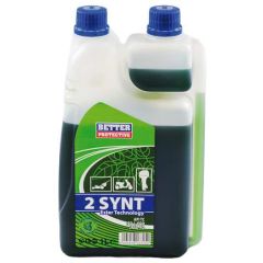 OLIO MISCELA 2 T 100% SINTETICO  lt.1 con dosatore (colore verde) FV52865 