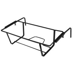 PORTAVASO DA BALCONE REGOLABILE NERO  cm. 60 FV29024 